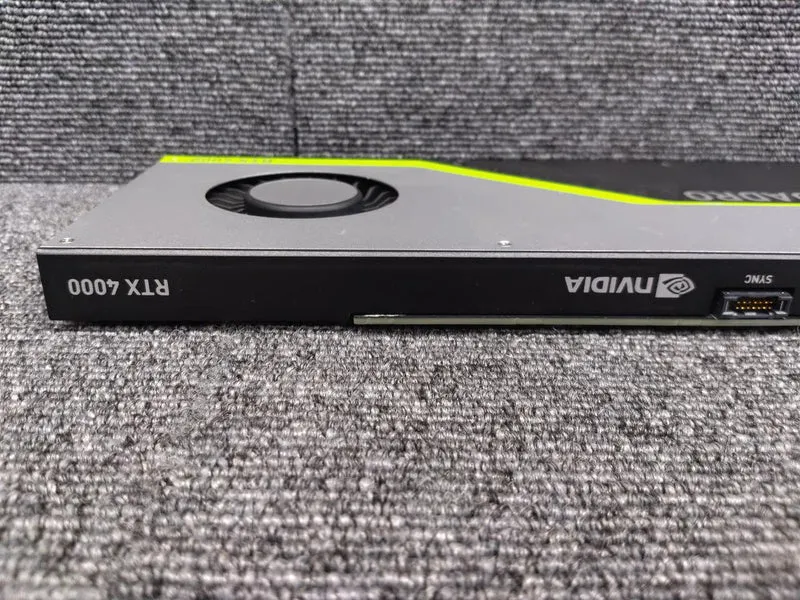 NVIDIA Graphics Card: QUADRO RTX 4000