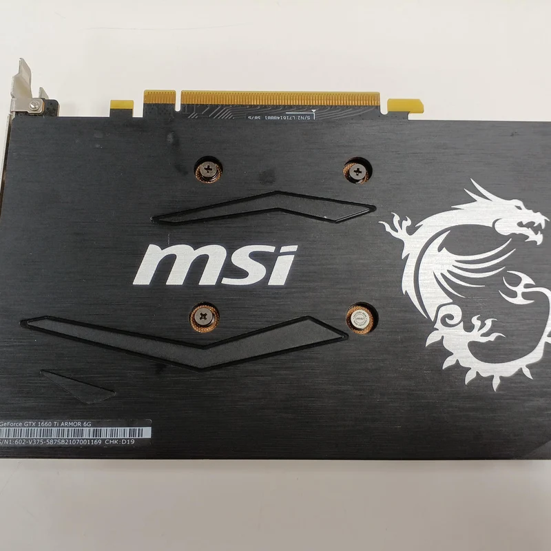 MSI Graphics Board GTX1660TI ARMOR 6G