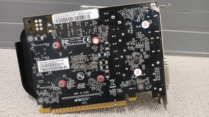 PALIT Graphics Board GTX1050TI STORMX