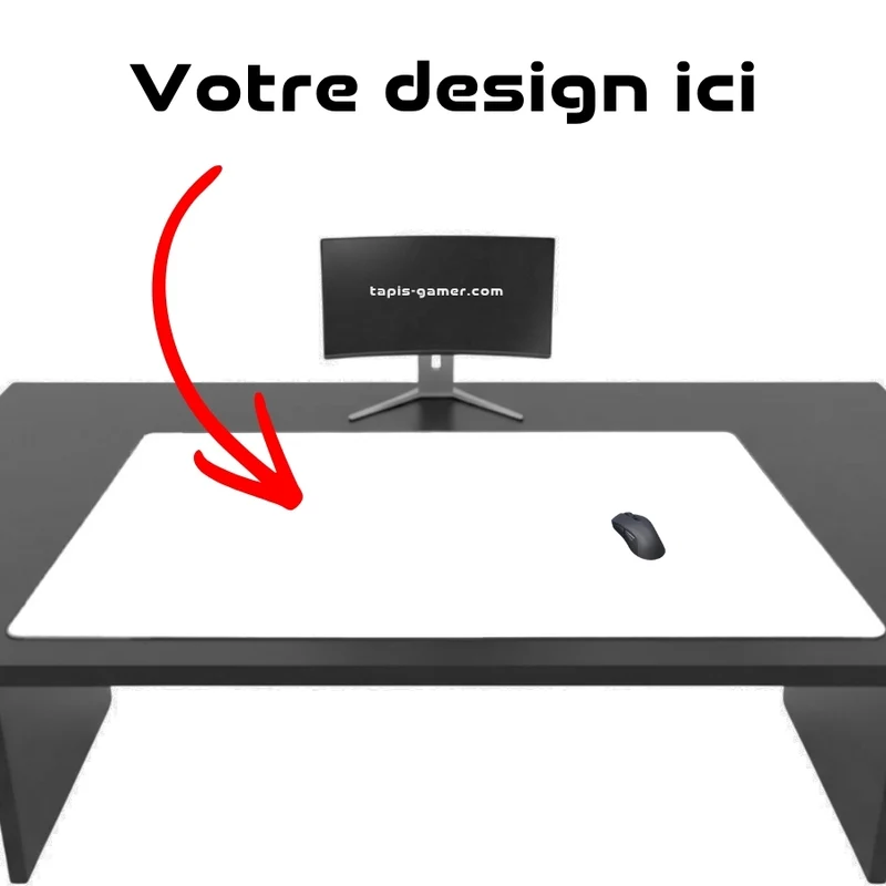 Tapis de Souris Personnalisé (140 x 70 cm)