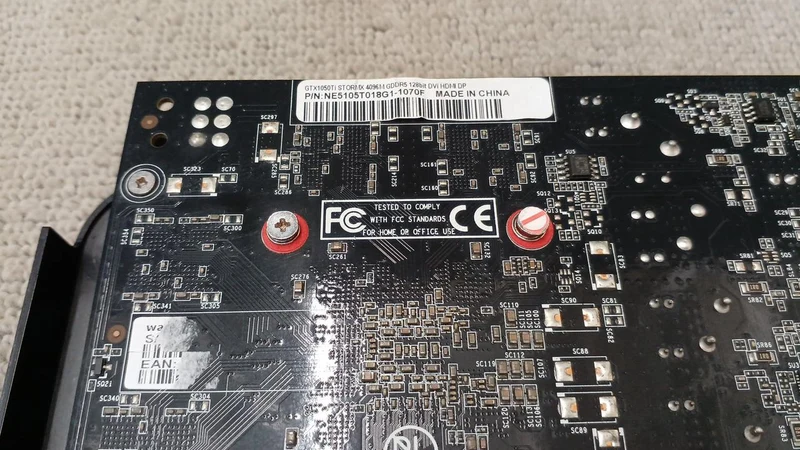 Carte graphique PALIT GTX1050TI STORMX