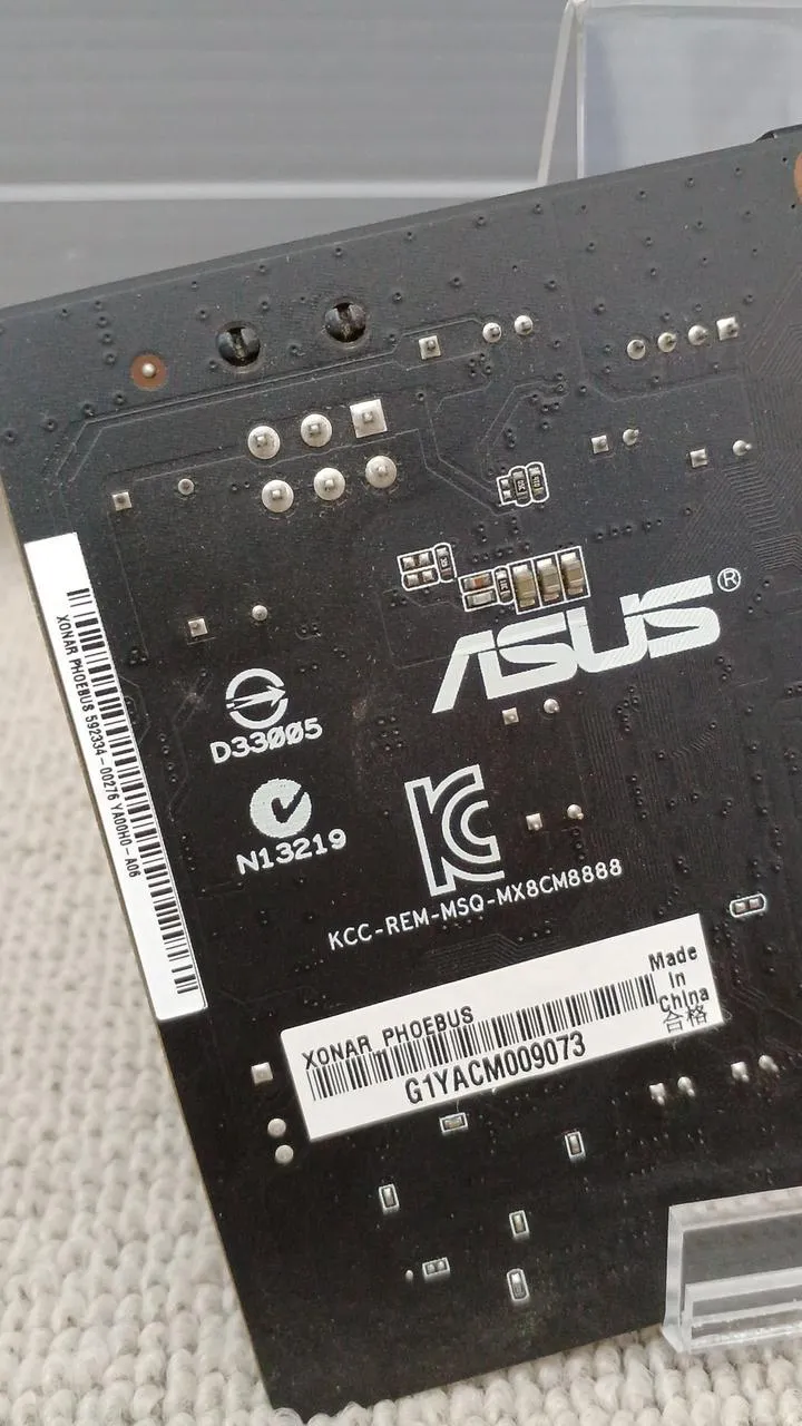 Carte son ASUS : XONAR PHOEBUS