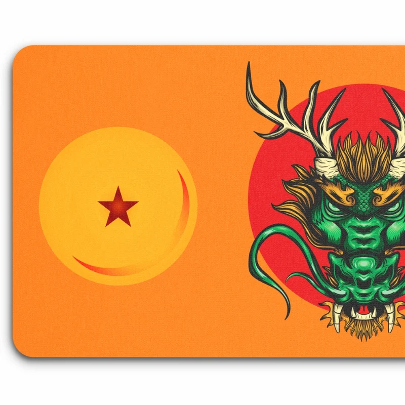 Tapis de Souris "Dragon aux boules de cristal"