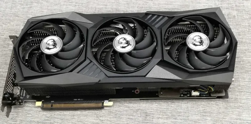 MSI Graphics Card RTX3080 GAMING Z TRIO 10GB LHR