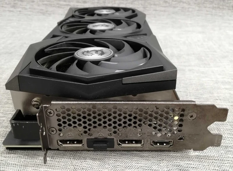 MSI Graphics Card RTX3080 GAMING Z TRIO 10GB LHR
