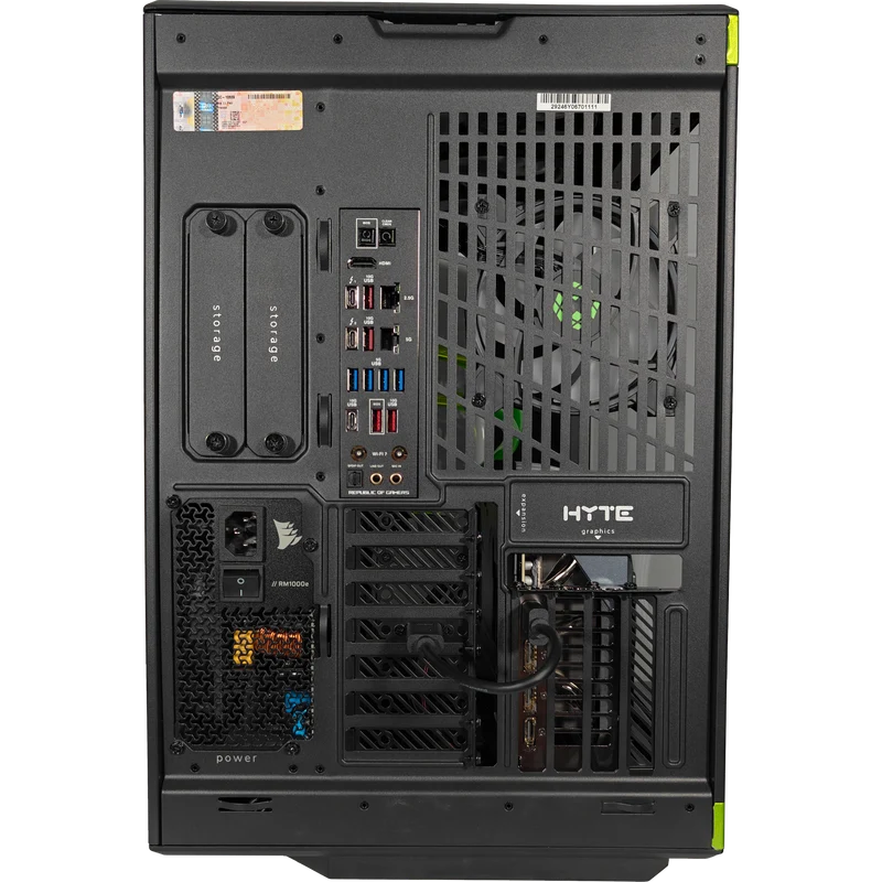 XOTIC PC Y70 Mean Green Gaming PC, NVIDIA GeForce RTX 5090, Core Ultra 9 285K, 64GB DDR5, 4TB SSD