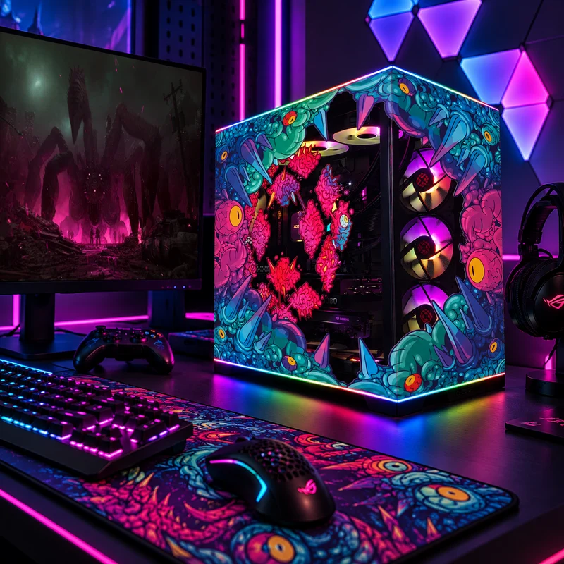XOTIC PC EVO O11D Hyperbeast Stealth Gaming PC, Intel Core Ultra 9 285K, NVIDIA GeForce RTX 5080, 32GB DDR5, 2TB SSD