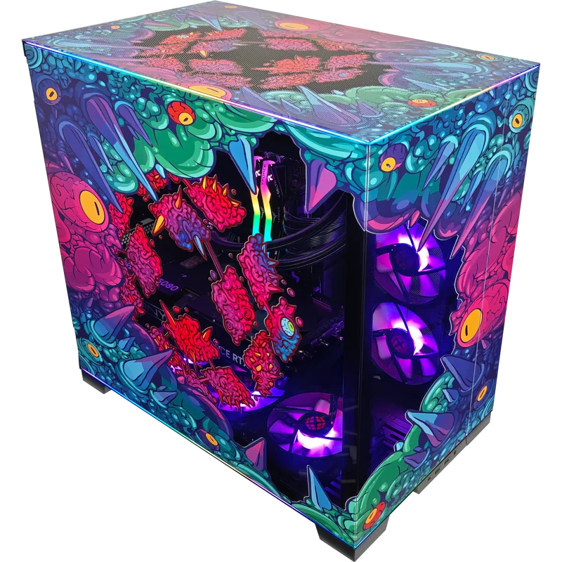 XOTIC PC EVO O11D Hyperbeast Stealth Gaming PC, Intel Core Ultra 9 285K, NVIDIA GeForce RTX 5080, 32GB DDR5, 2TB SSD