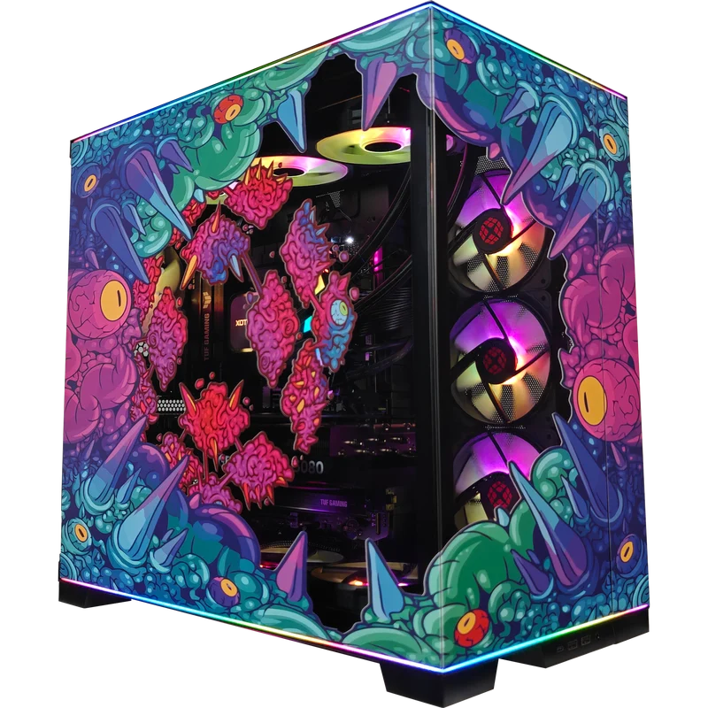 XOTIC PC EVO O11D Hyperbeast Stealth Gaming PC, Intel Core Ultra 9 285K, NVIDIA GeForce RTX 5080, 32GB DDR5, 2TB SSD