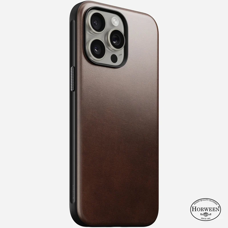 Modern Leather Case for iPhone 15 Series | Horween Leather