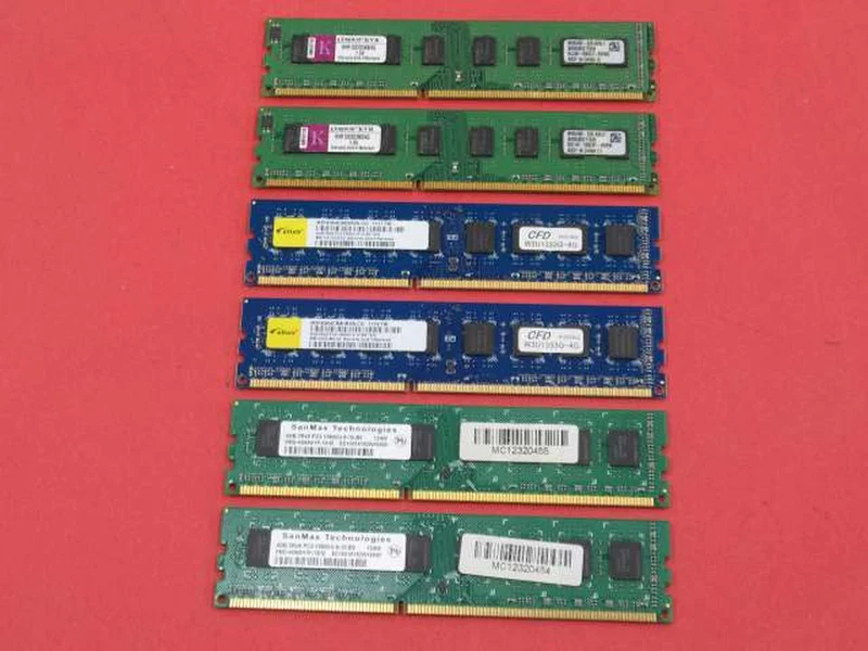 KINGSTON/ELIXIR/SANMAX [For Desktop PCs] PC3 (DDR3) Memory 6-Piece Set [For Desktop PCs] PC3 (DDR3) Memory 6-Piece Set