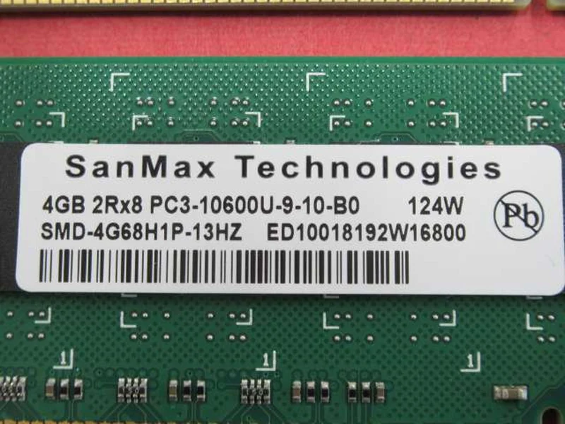 KINGSTON/ELIXIR/SANMAX [For Desktop PCs] PC3 (DDR3) Memory 6-Piece Set [For Desktop PCs] PC3 (DDR3) Memory 6-Piece Set