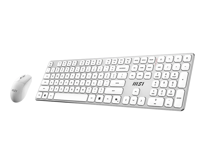 MSI FORGE K210 W COMBO WHITE FR