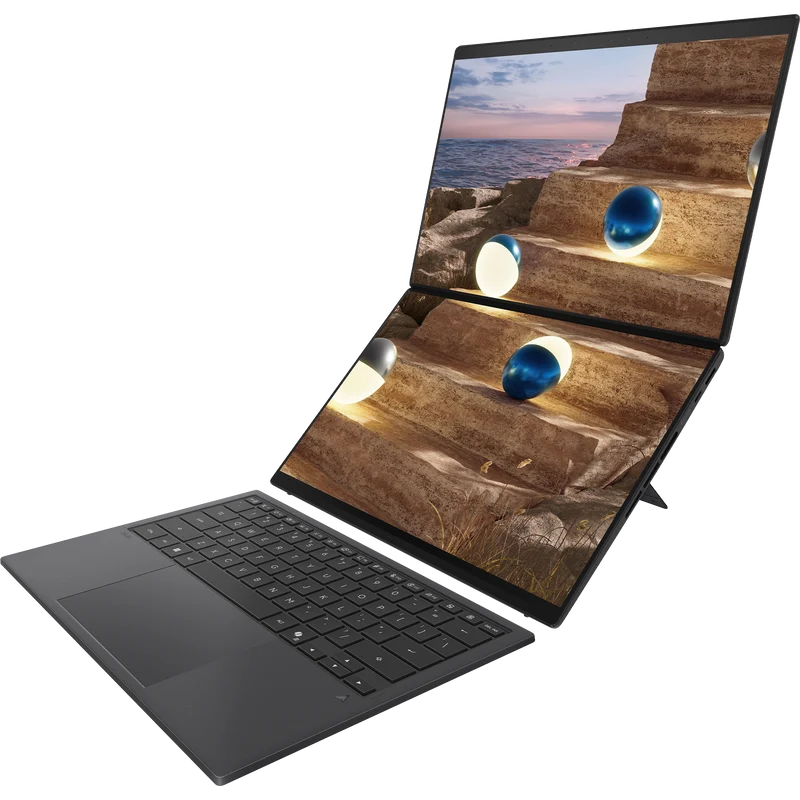 ASUS Zenbook DUO UX8407AA-DS99T, Dual 14” OLED 3K 144Hz Touch Display, Intel Core Ultra 9 386H, Intel Graphics, 32GB RAM, 1TB SSD