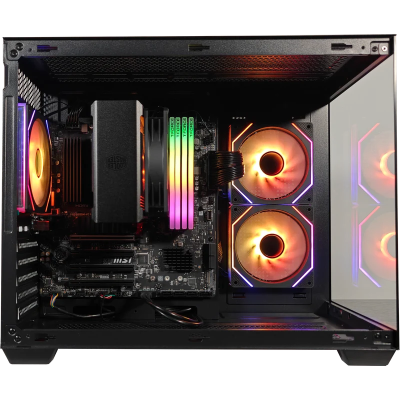 XOTIC PC Prism Optimal Gaming PC, AMD Ryzen 7 5700G, AMD Radeon Graphics, 32GB DDR4, 1TB SSD