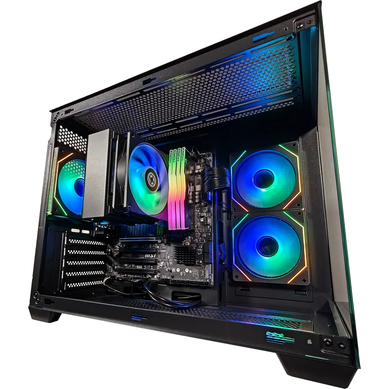 XOTIC PC Prism Optimal Gaming PC, AMD Ryzen 7 5700G, AMD Radeon Graphics, 32GB DDR4, 1TB SSD
