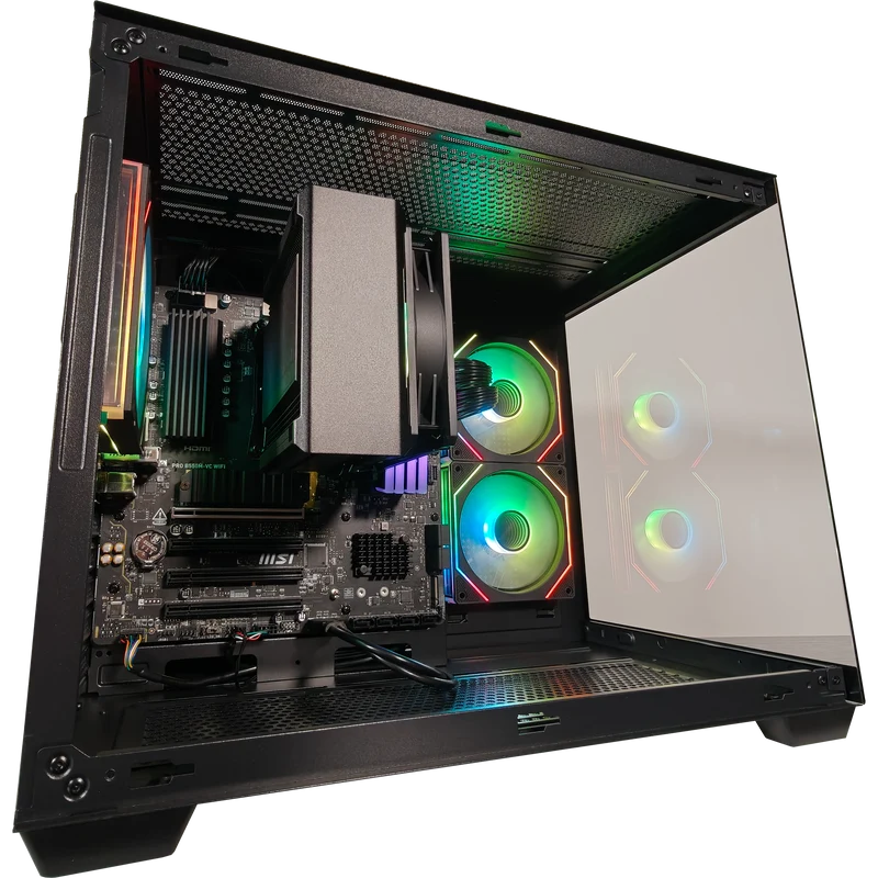 XOTIC PC Prism Optimal Gaming PC, AMD Ryzen 7 5700G, AMD Radeon Graphics, 32GB DDR4, 1TB SSD