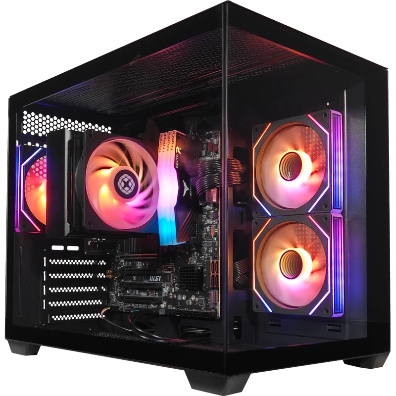 XOTIC PC Prism Optimal Gaming PC, AMD Ryzen 7 5700G, AMD Radeon Graphics, 32GB DDR4, 1TB SSD