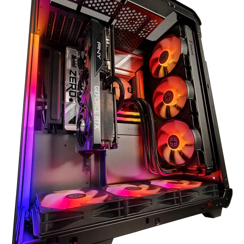 XOTIC PC Xhuttle Project Zero Stealth Extreme Gaming PC, NVIDIA GeForce RTX 5070 Ti, AMD Ryzen 7 9700X, 32GB DDR5, 2TB SSD