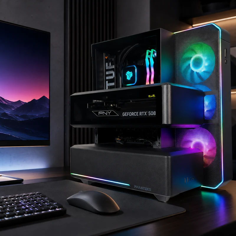 XOTIC PC EX5 Ultimate Gaming PC, AMD Ryzen 7 9800X3D, NVIDIA GeForce RTX 5080, 32GB DDR5, 2TB SSD