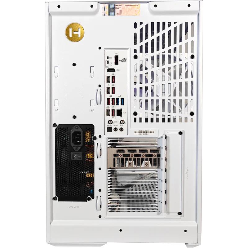 XOTIC PC Y50 Snow White Ghost Gaming PC, Intel Core Ultra 5 250K PLUS, NVIDIA GeForce RTX 5060, 32GB DDR5, 2TB SSD