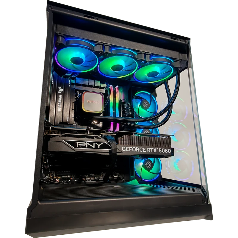 XOTIC PC 1440p Max FPS Gaming PC + Monitor Bundle, NVIDIA GeForce RTX 5080, Core Core Ultra 7 270K Plus, 32GB DDR5, 2TB SSD