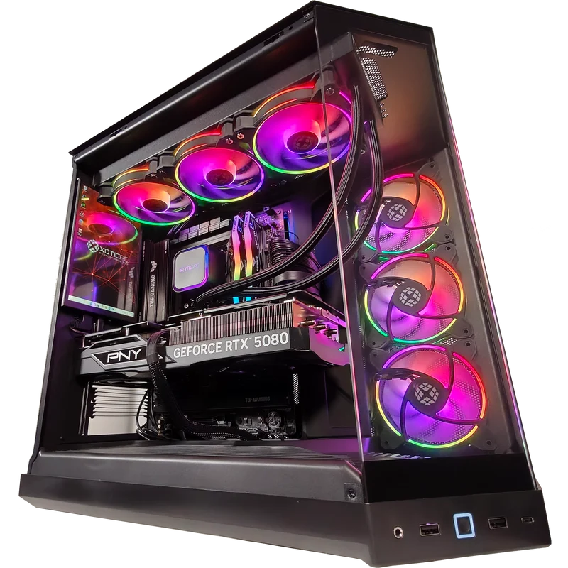 XOTIC PC 1440p Max FPS Gaming PC + Monitor Bundle, NVIDIA GeForce RTX 5080, Core Core Ultra 7 270K Plus, 32GB DDR5, 2TB SSD