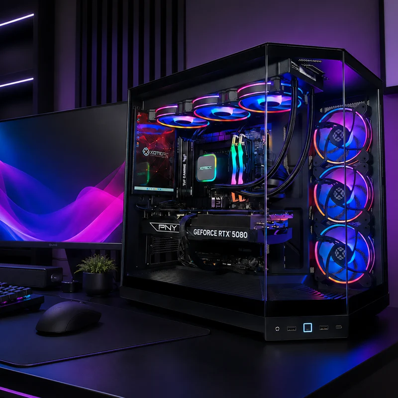 XOTIC PC 1440p Max FPS Gaming PC, NVIDIA GeForce RTX 5080, Core Ultra 7 270K Plus, 32GB DDR5, 2TB SSD