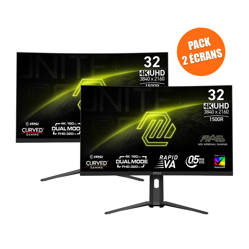 MSI MAG 321CUPDF - Pack de 2