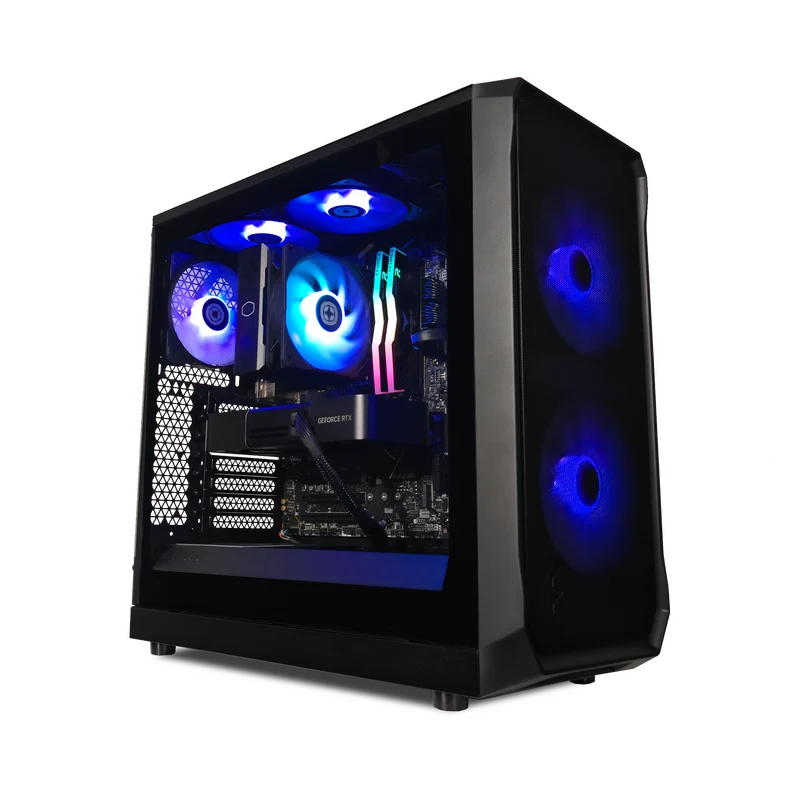 XOTIC PC Ultra Racing AMD 1440P Triple Display Simulator PC, NVIDIA GeForce RTX 5080, AMD Ryzen 7 9800X3D, 32GB DDR5, 2TB SSD