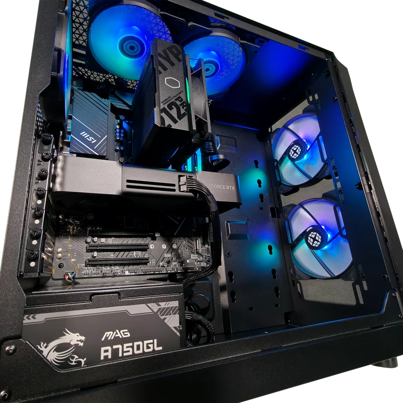 XOTIC PC Ultra Racing AMD 1440P Triple Display Simulator PC, NVIDIA GeForce RTX 5080, AMD Ryzen 7 9800X3D, 32GB DDR5, 2TB SSD