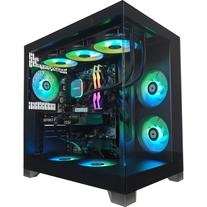 XOTIC PC Pop 2 Vision Advanced Gaming PC, AMD Ryzen 5 9600X, NVIDIA GeForce RTX 5060 Ti, 32GB RAM, 1TB SSD