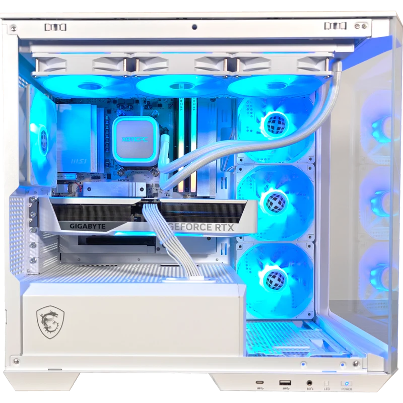 XOTIC PC Project Zero Pano Ghost Extreme 3D Gaming PC, AMD Ryzen 7 9800X3D, NVIDIA GeForce RTX 5070, 32GB DDR5, 2TB SSD
