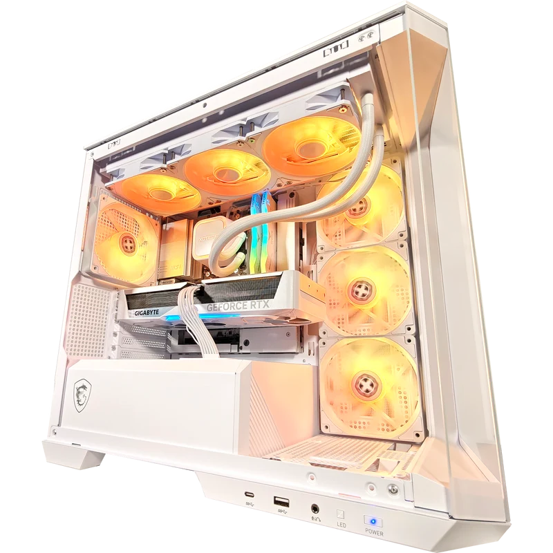 XOTIC PC Project Zero Pano Ghost Extreme 3D Gaming PC, AMD Ryzen 7 9800X3D, NVIDIA GeForce RTX 5070, 32GB DDR5, 2TB SSD