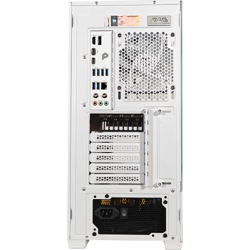XOTIC PC Project Zero Pano Ghost Gaming PC, NVIDIA GeForce RTX 5070, Core Ultra 7 265K, 32GB DDR5, 1TB SSD