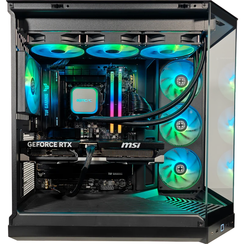 XOTIC PC Y50 Extreme Optimized Gaming PC, NVIDIA GeForce RTX 5070 Ti, Core Ultra 7 270K Plus, 32GB DDR5, 2TB SSD