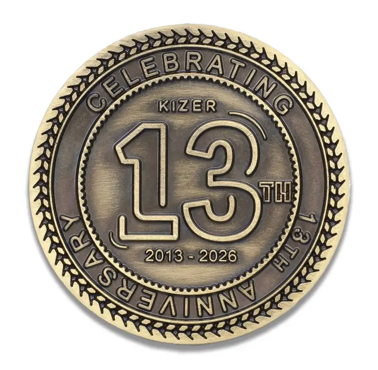 FREE GIFT: Kizer 13th Anniversary Coin