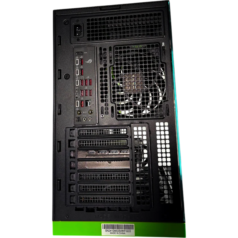 XOTIC PC Geometric Future M5 Black Label Gaming PC, AMD Ryzen 7 9800X3D, NVIDIA GeForce RTX 5080, 64GB RAM, 2TB SSD