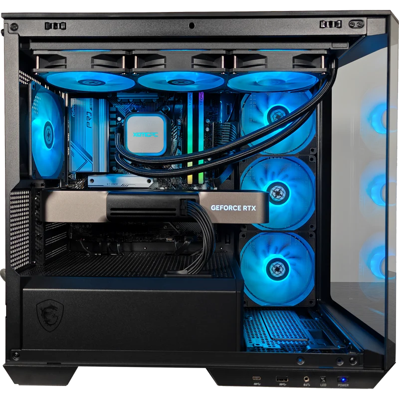 XOTIC PC 1080p Ultra Gaming PC, AMD Ryzen 7 7700X, NVIDIA GeForce RTX 5080, 32GB DDR5, 2TB SSD