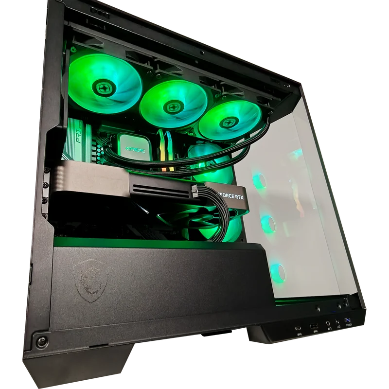XOTIC PC 1080p Ultra Gaming PC, AMD Ryzen 7 7700X, NVIDIA GeForce RTX 5080, 32GB DDR5, 2TB SSD
