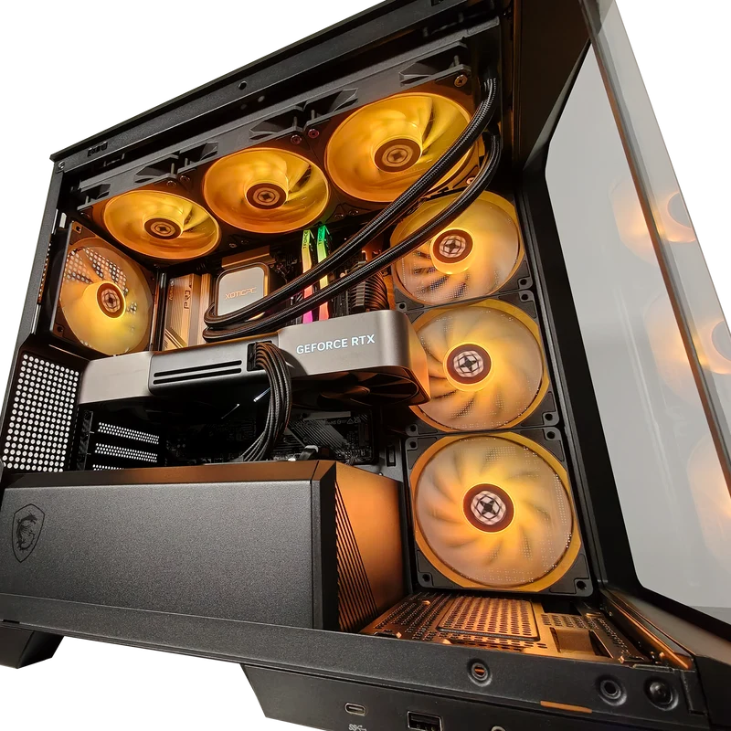 XOTIC PC 1080p Ultra Gaming PC, AMD Ryzen 7 7700X, NVIDIA GeForce RTX 5080, 32GB DDR5, 2TB SSD