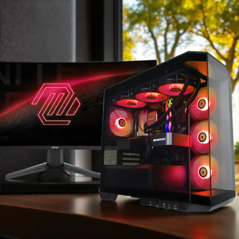 XOTIC PC 1080p Ultra Gaming PC, AMD Ryzen 7 7700X, NVIDIA GeForce RTX 5080, 32GB DDR5, 2TB SSD