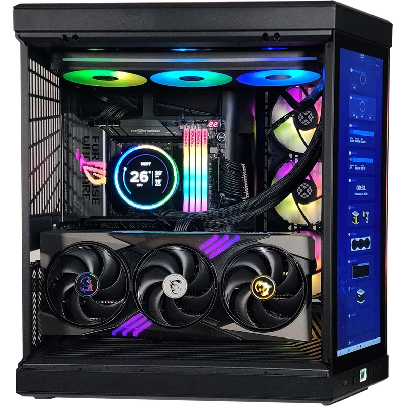 XOTIC PC Y70 Epic Gaming PC, NVIDIA GeForce RTX 5090, Ryzen 7 9800X3D, 64GB DDR5, 2TB SSD
