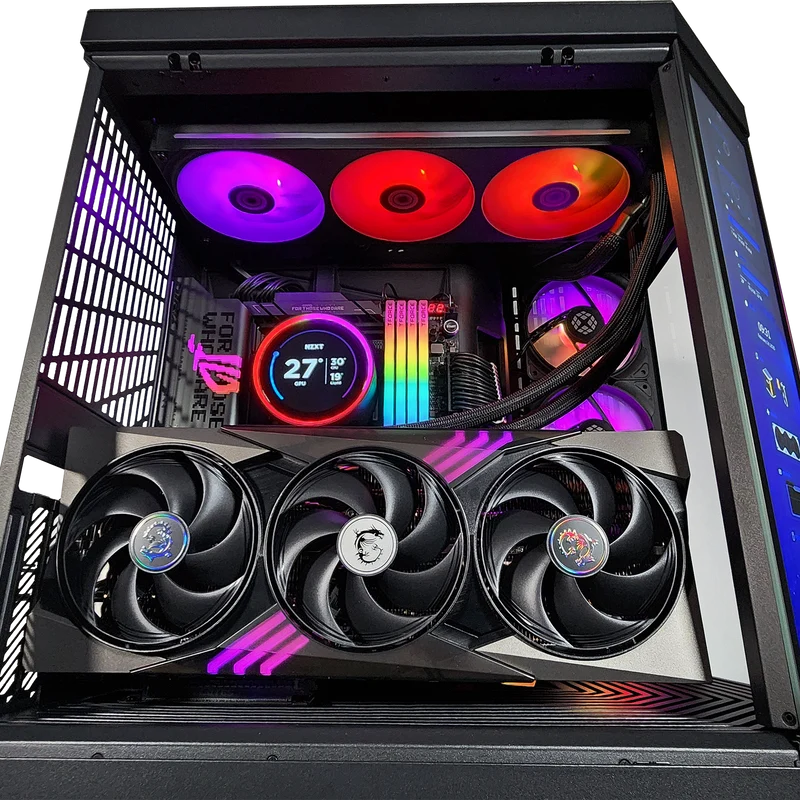 XOTIC PC Y70 Epic Gaming PC, NVIDIA GeForce RTX 5090, Ryzen 7 9800X3D, 64GB DDR5, 2TB SSD