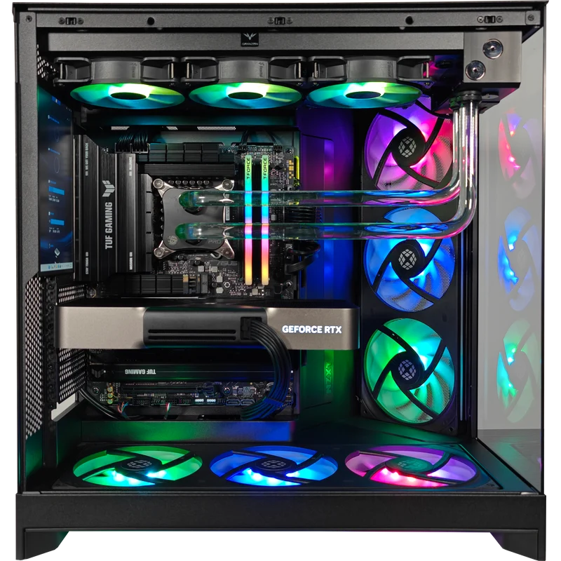XOTIC PC H9 Flow EverFrost Pro Hardline Gaming PC, Intel Core Ultra 9 285K, NVIDIA GeForce RTX 5080, 32GB DDR5, 2TB SSD
