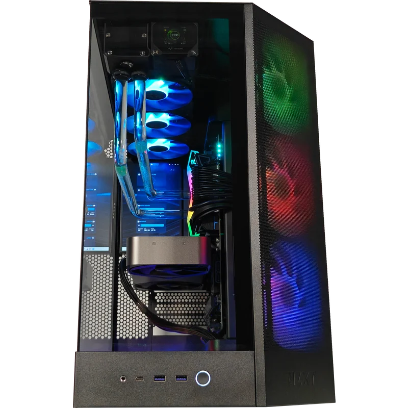 XOTIC PC H9 Flow EverFrost Pro Hardline Gaming PC, Intel Core Ultra 9 285K, NVIDIA GeForce RTX 5080, 32GB DDR5, 2TB SSD