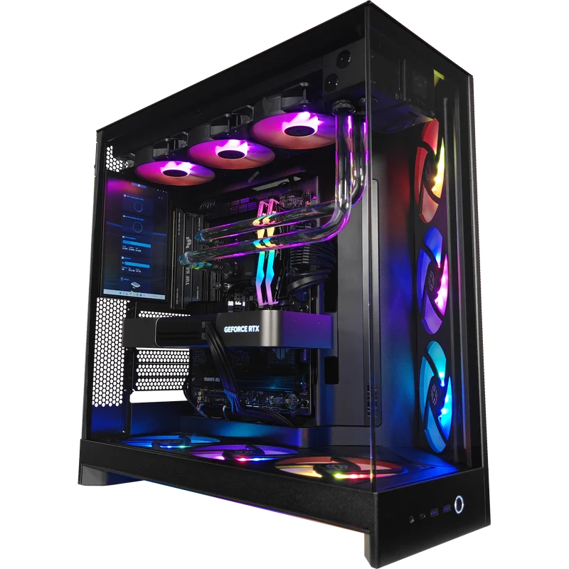 XOTIC PC H9 Flow EverFrost Pro Hardline Gaming PC, Intel Core Ultra 9 285K, NVIDIA GeForce RTX 5080, 32GB DDR5, 2TB SSD