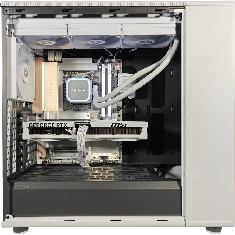 XOTIC PC North XL X3D Wood Ultimate Gaming PC, AMD Ryzen 7 9800X3D, NVIDIA GeForce RTX 5080, 32GB DDR5, 2TB SSD