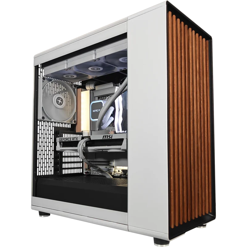 XOTIC PC North XL X3D Wood Ultimate Gaming PC, AMD Ryzen 7 9800X3D, NVIDIA GeForce RTX 5080, 32GB DDR5, 2TB SSD