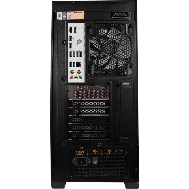 XOTIC PC Project Zero Pano Dark Optimized Essential Gaming PC, Intel Core i5-12400F, GeForce RTX 3050, 32GB RAM, 2TB SSD